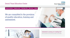 Desktop Screenshot of dnetc.kch.nhs.uk